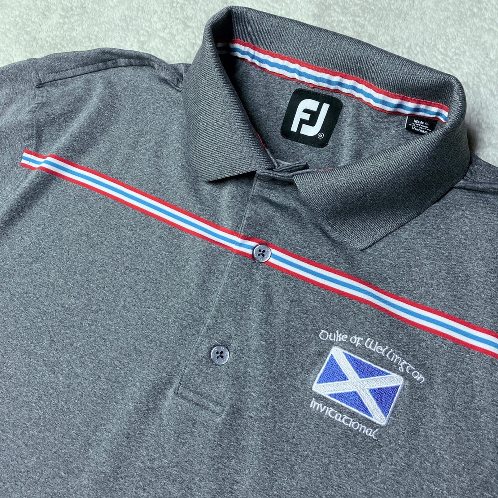 FootJoy Duke of Wellington Invitational Golf Polo Shirt Canada Mens Medium